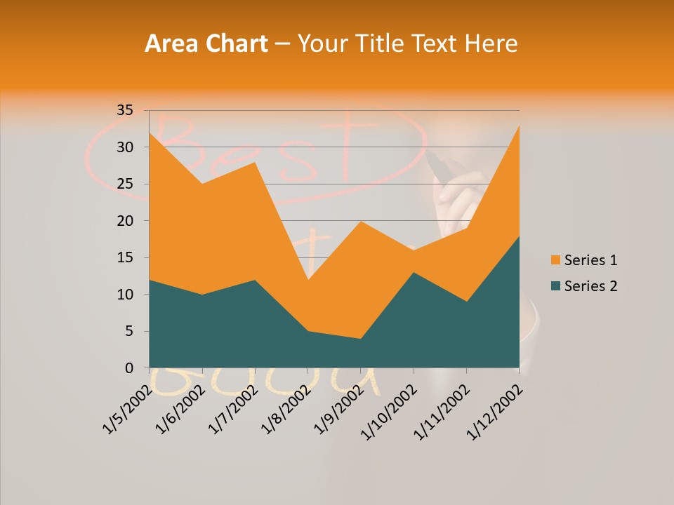Hand Checklist Defeat PowerPoint Template