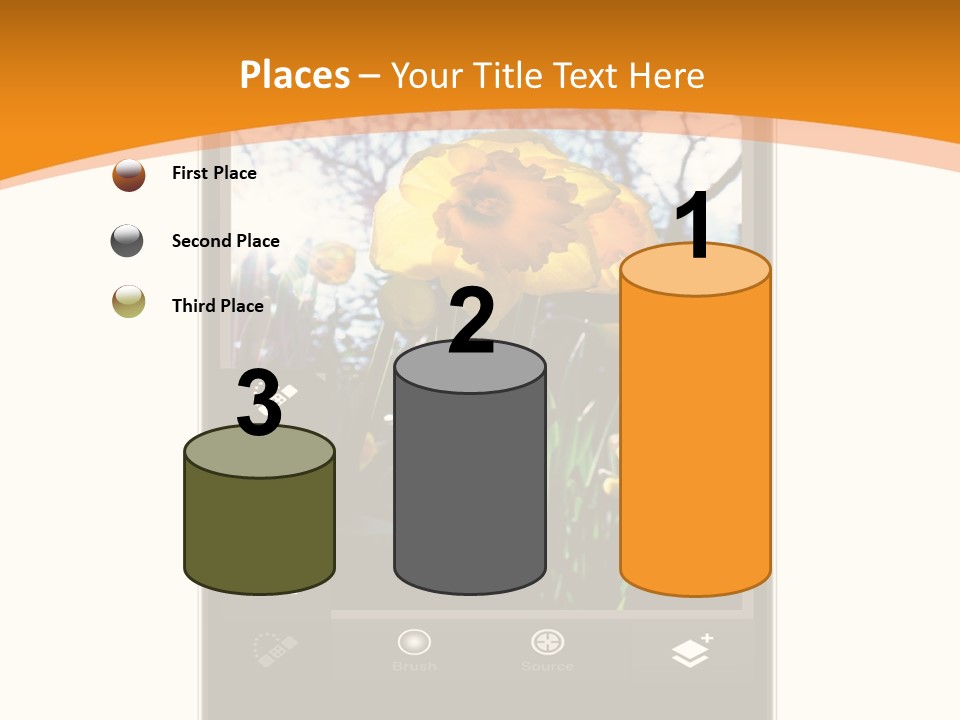 Media Hosting Phone PowerPoint Template