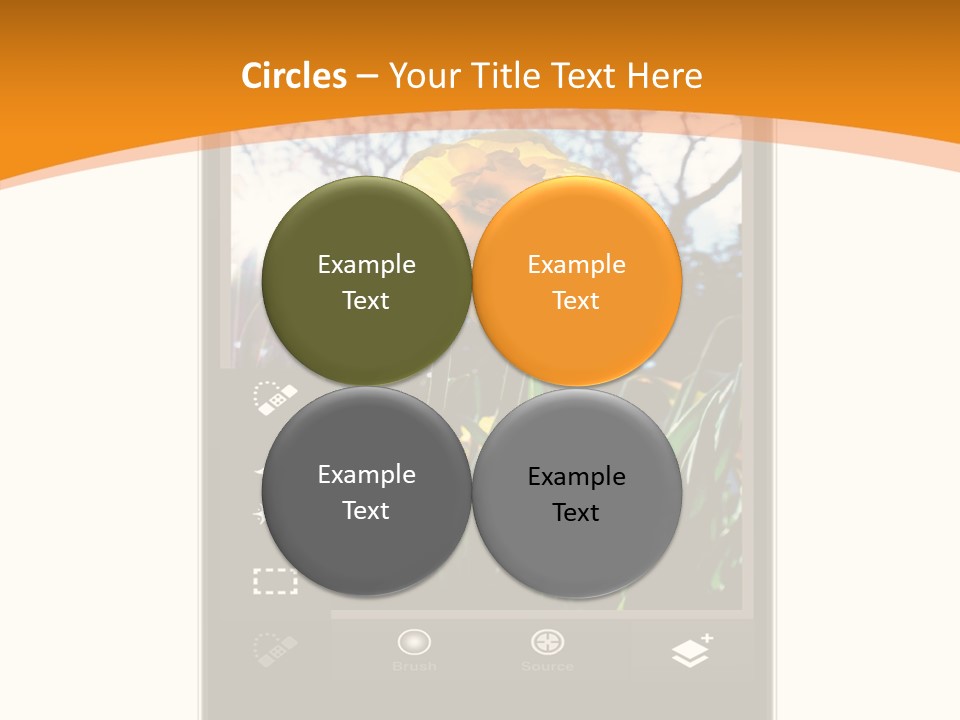 Media Hosting Phone PowerPoint Template