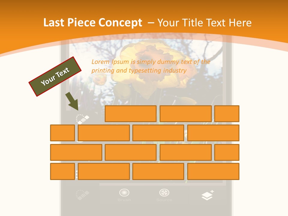 Media Hosting Phone PowerPoint Template