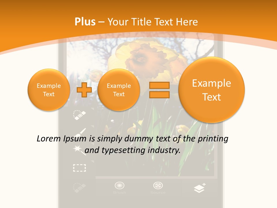 Media Hosting Phone PowerPoint Template