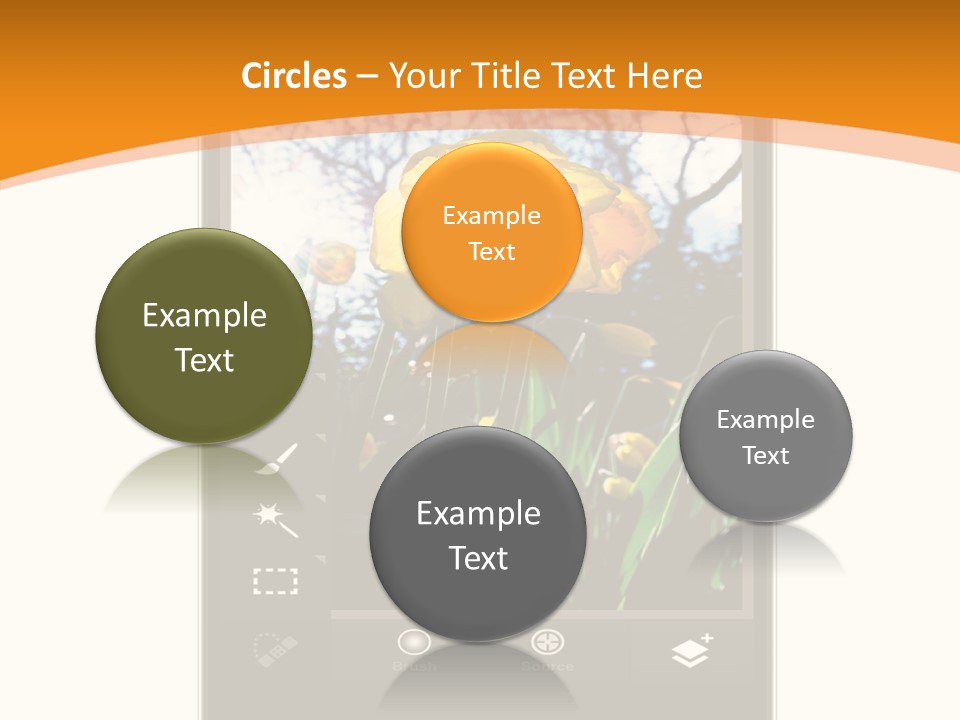 Media Hosting Phone PowerPoint Template