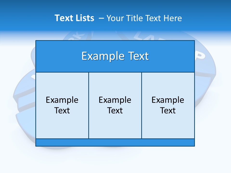 Cloud Text Conversation PowerPoint Template