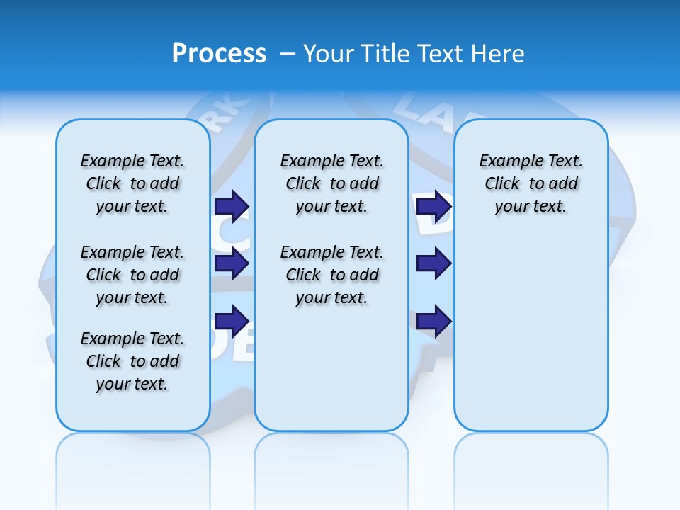 Cloud Text Conversation PowerPoint Template