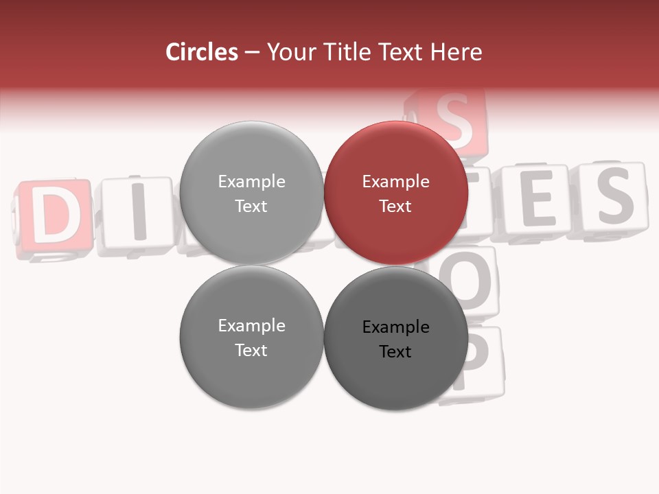 Health Cubes Your PowerPoint Template