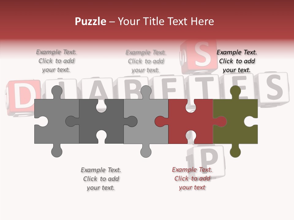 Health Cubes Your PowerPoint Template