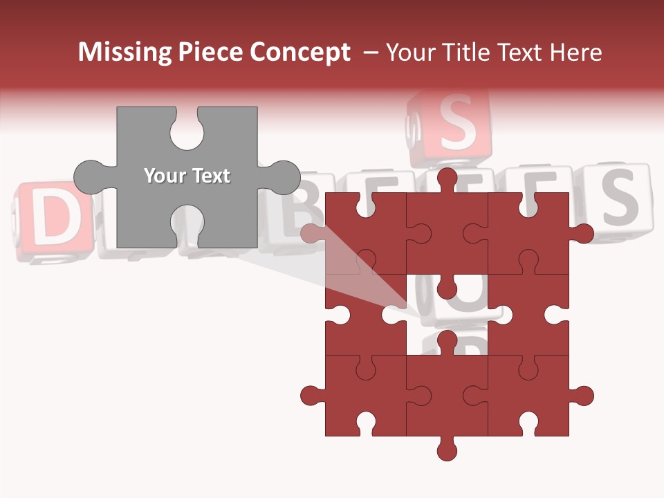 Health Cubes Your PowerPoint Template