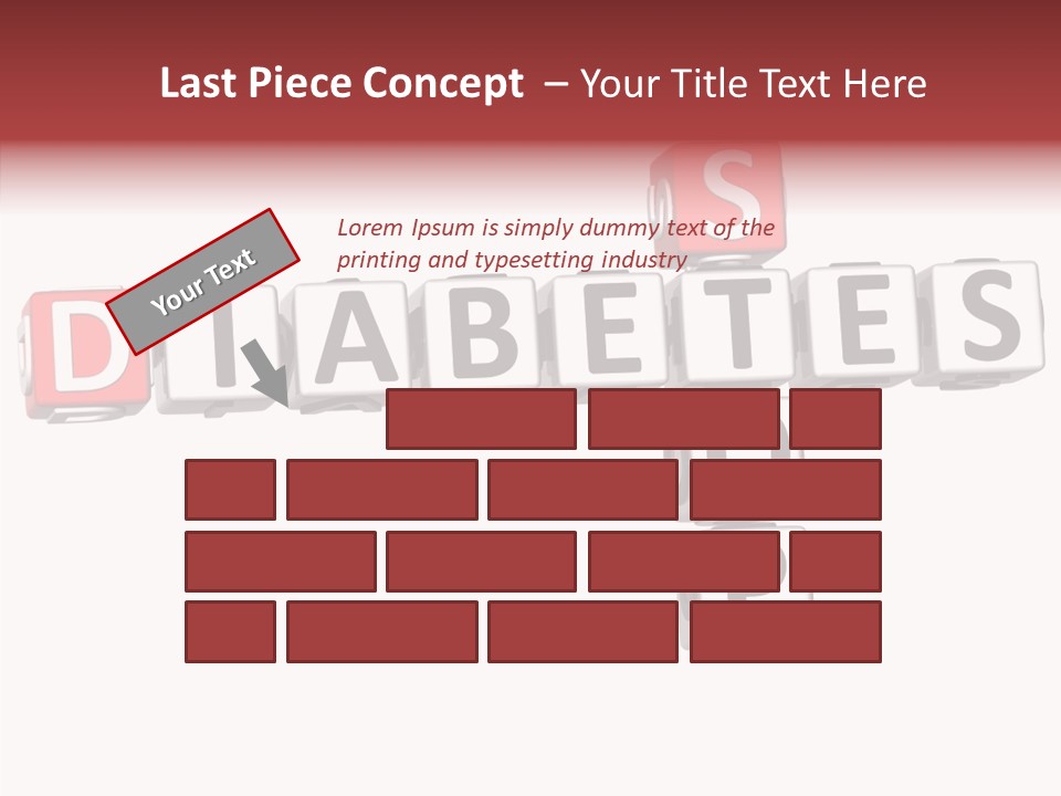 Health Cubes Your PowerPoint Template