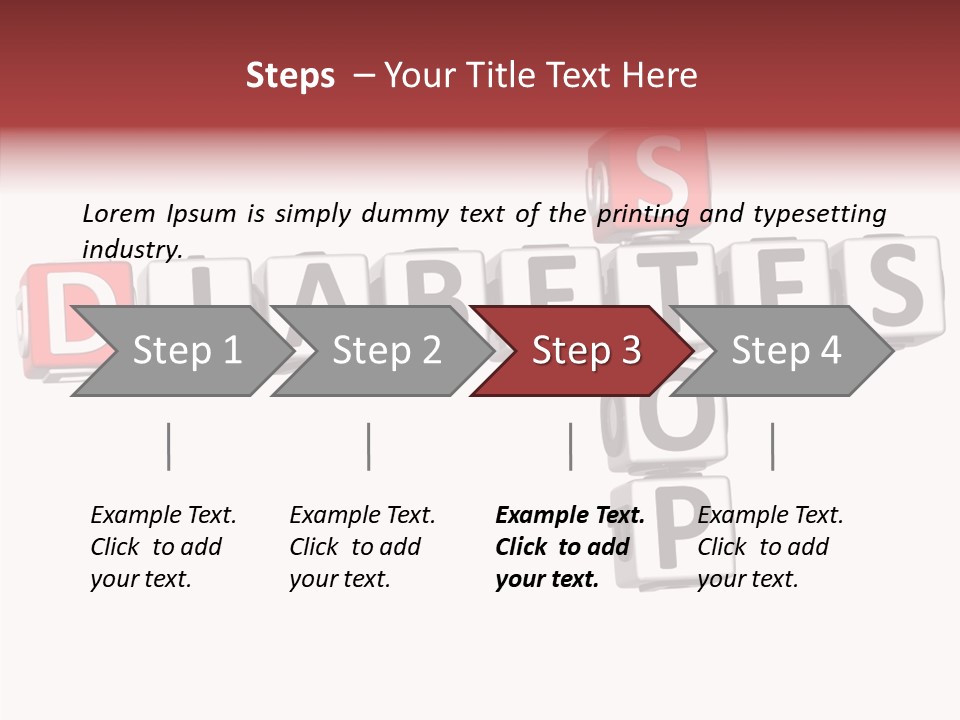 Health Cubes Your PowerPoint Template