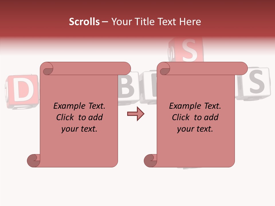 Health Cubes Your PowerPoint Template