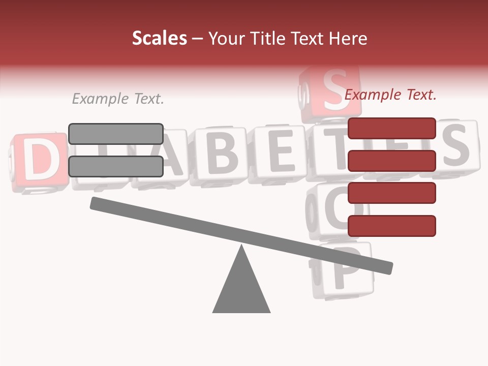 Health Cubes Your PowerPoint Template