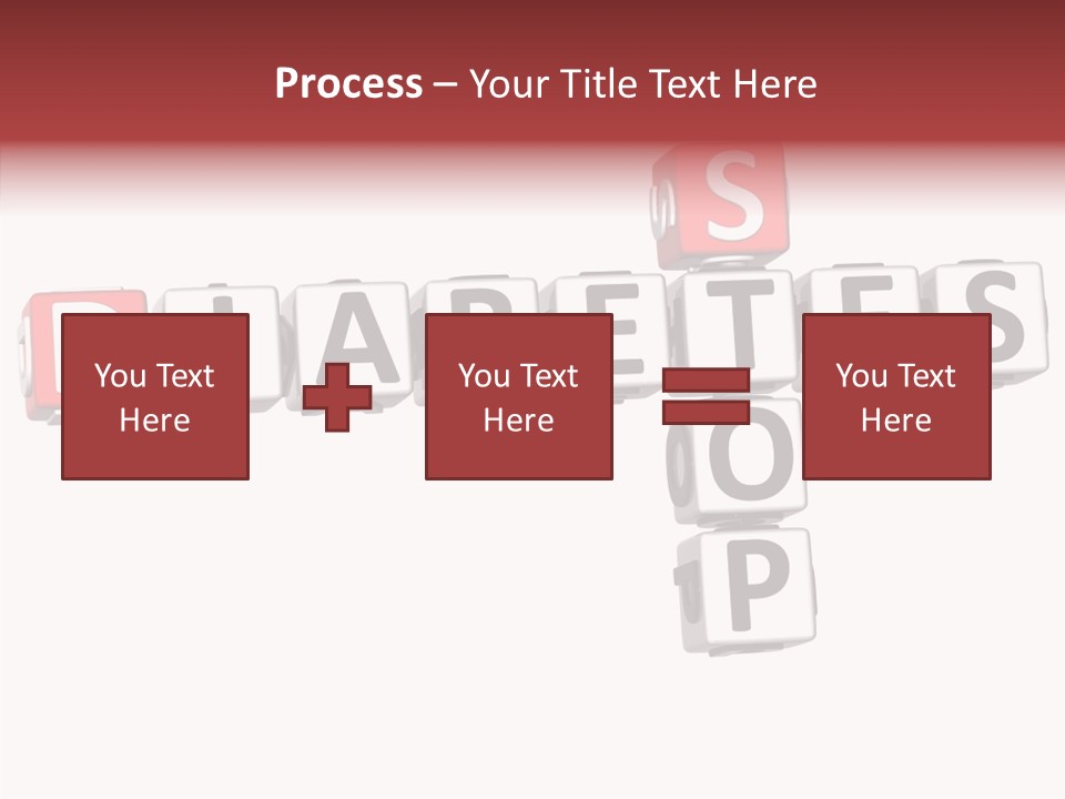 Health Cubes Your PowerPoint Template