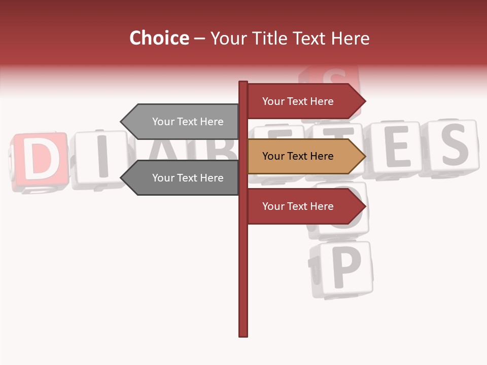 Health Cubes Your PowerPoint Template