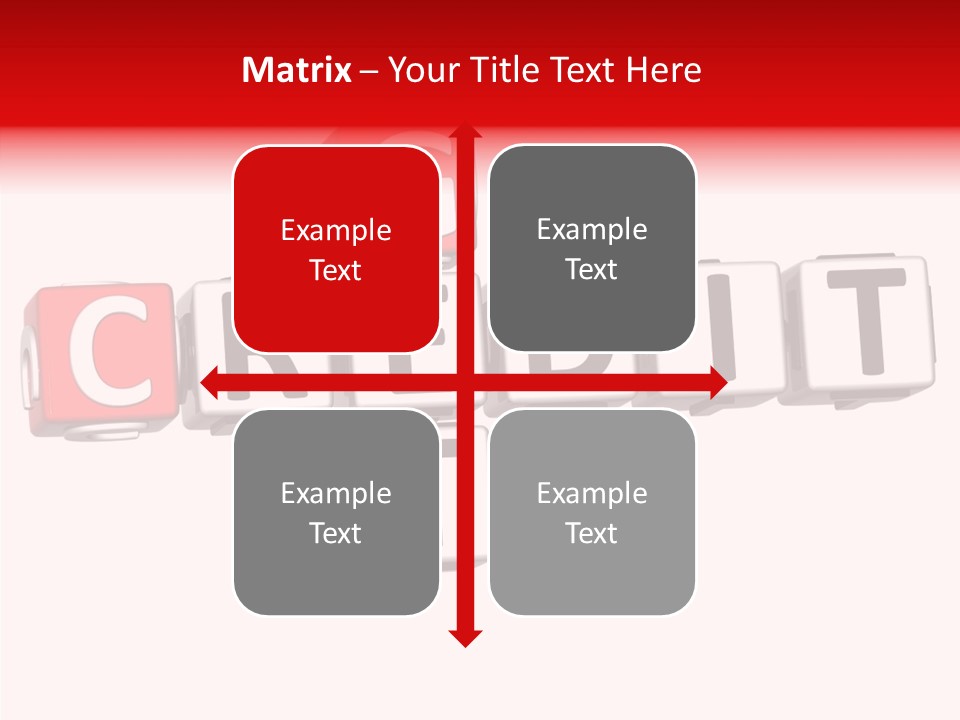 Money Block Creative PowerPoint Template