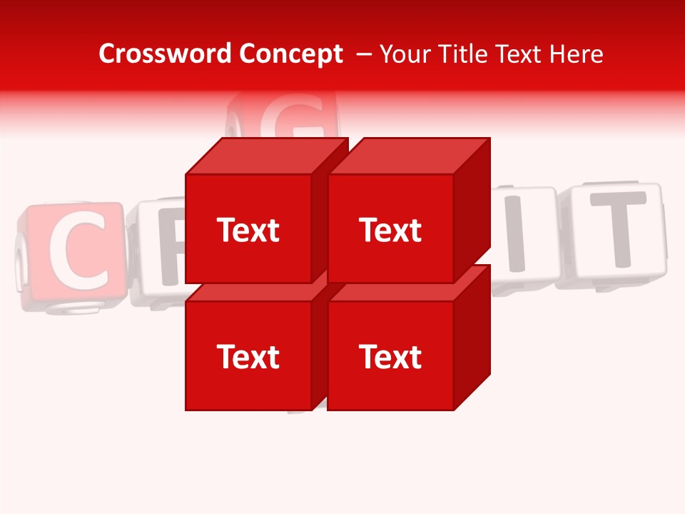 Money Block Creative PowerPoint Template