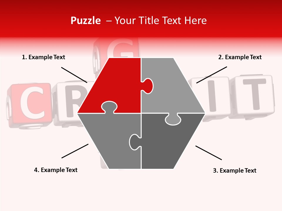 Money Block Creative PowerPoint Template