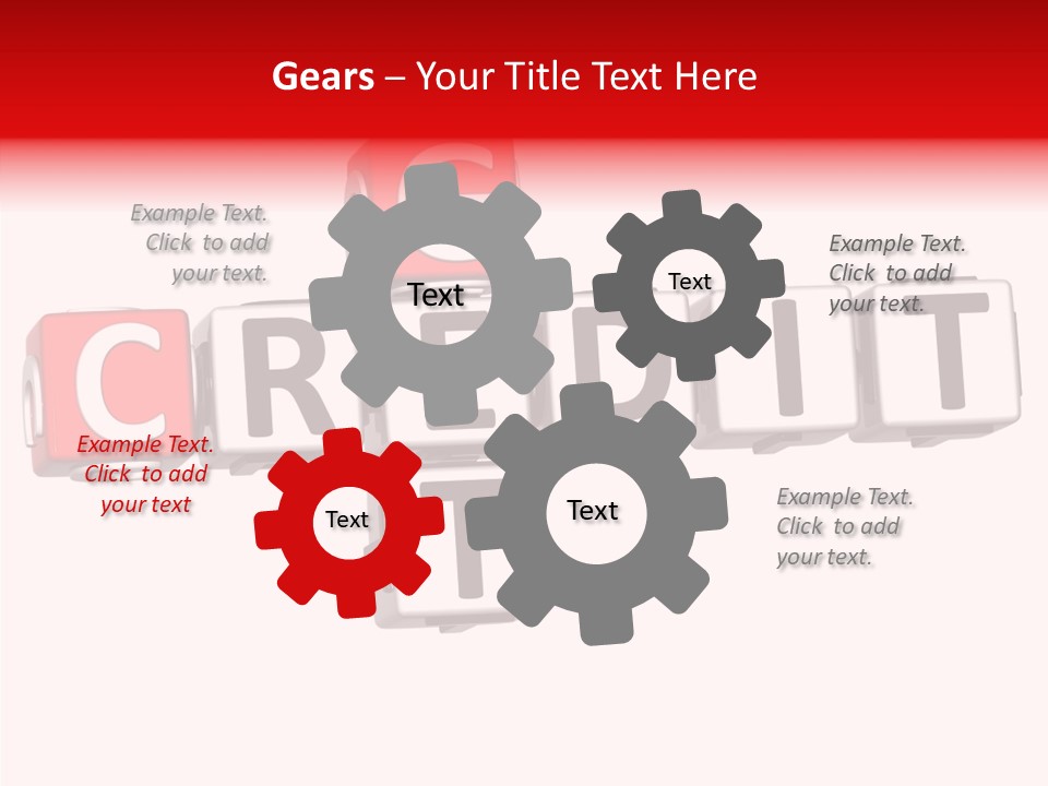 Money Block Creative PowerPoint Template