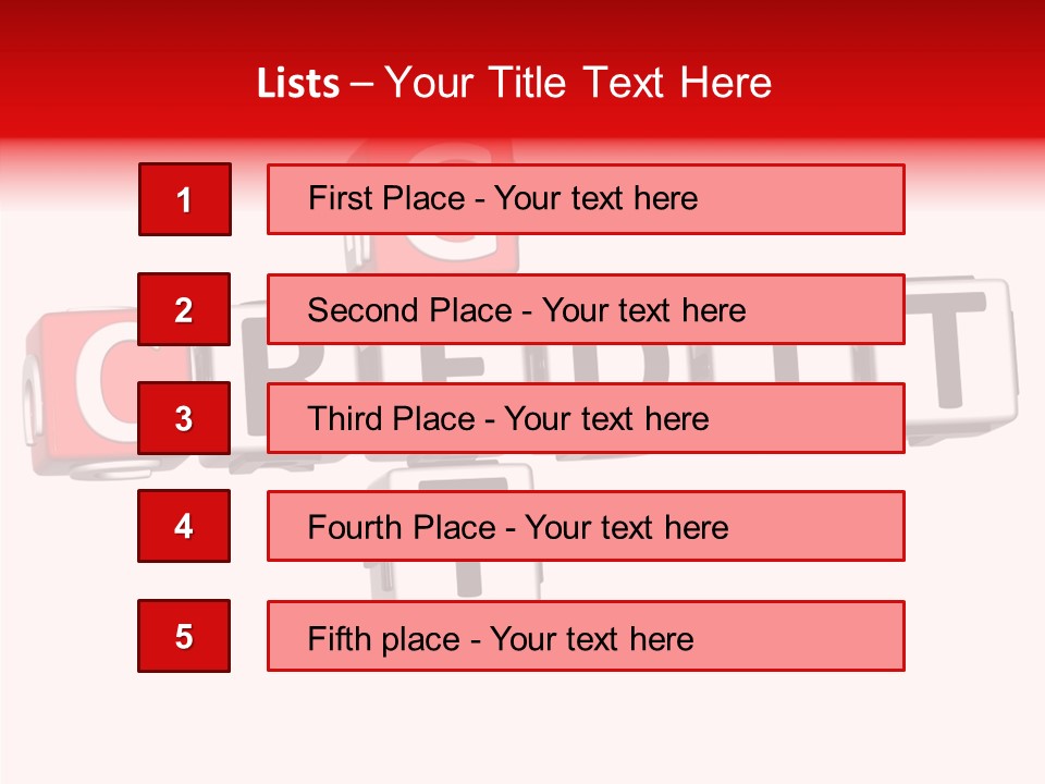 Money Block Creative PowerPoint Template