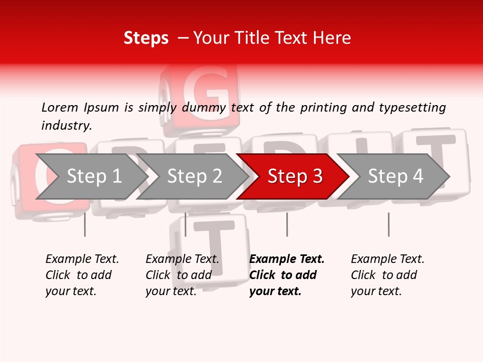 Money Block Creative PowerPoint Template