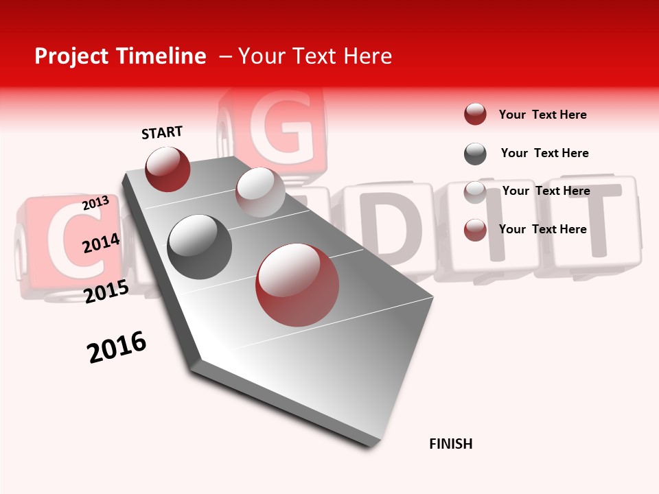 Money Block Creative PowerPoint Template