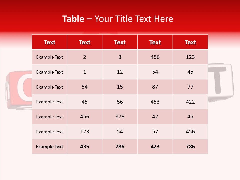 Money Block Creative PowerPoint Template