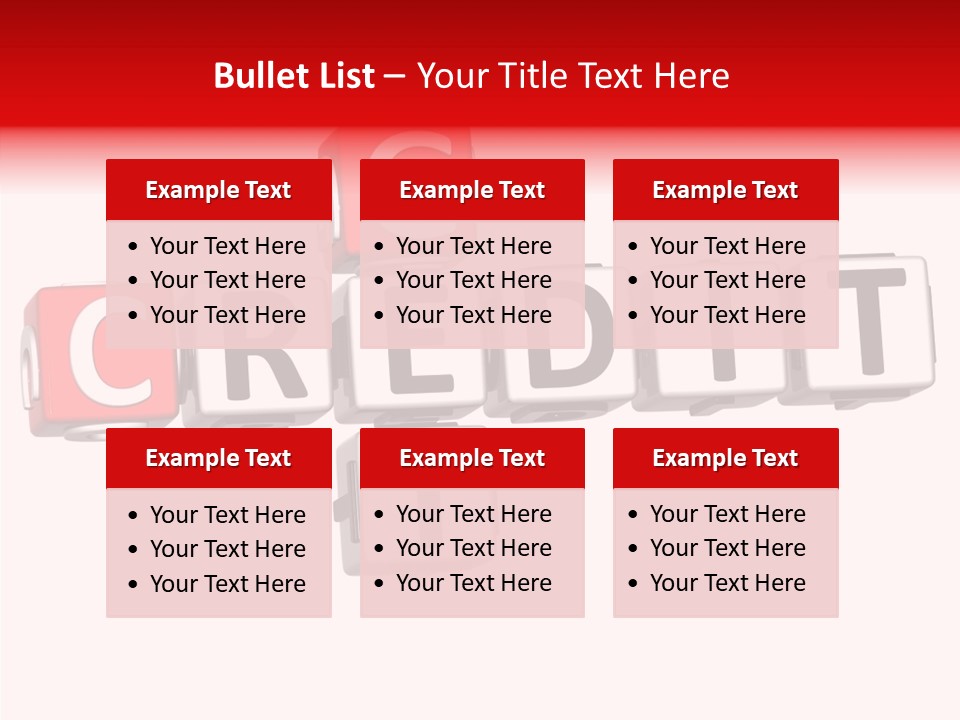 Money Block Creative PowerPoint Template