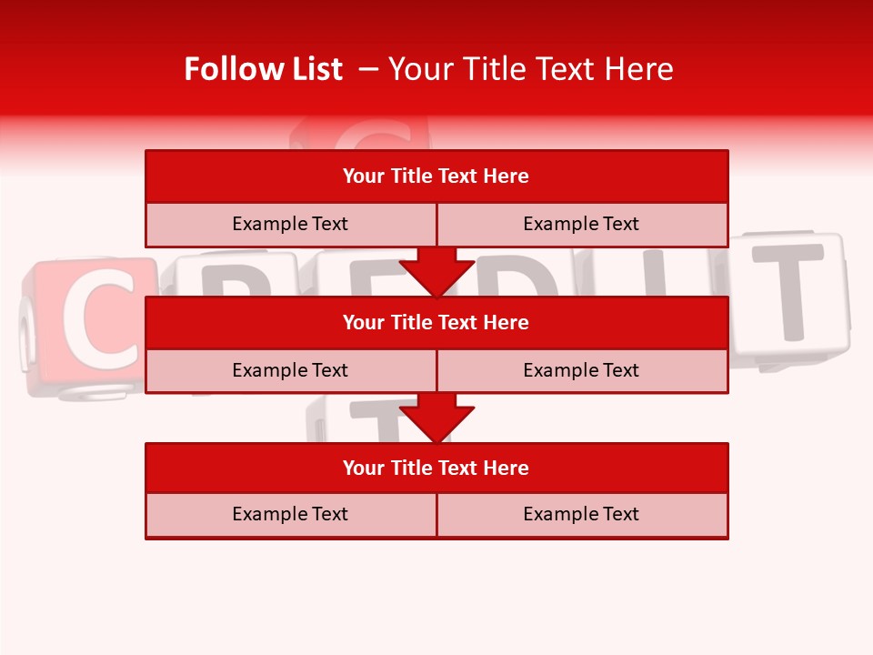 Money Block Creative PowerPoint Template