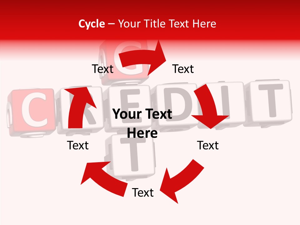 Money Block Creative PowerPoint Template