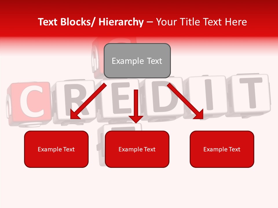Money Block Creative PowerPoint Template