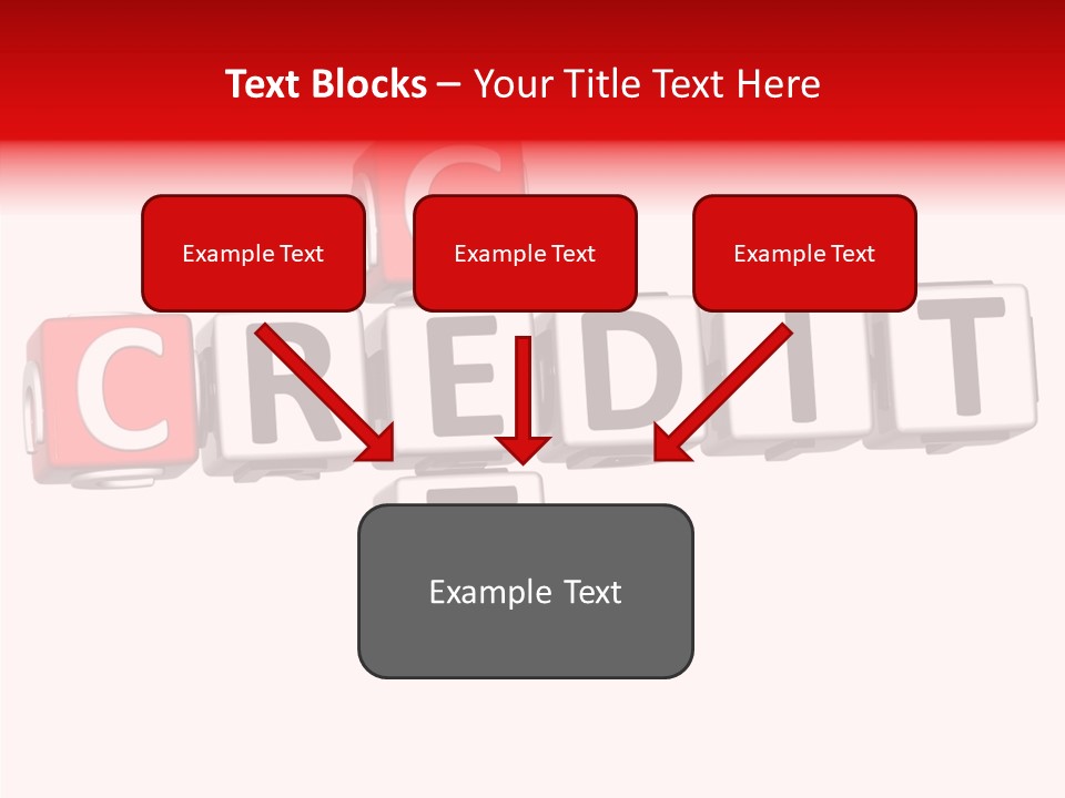 Money Block Creative PowerPoint Template