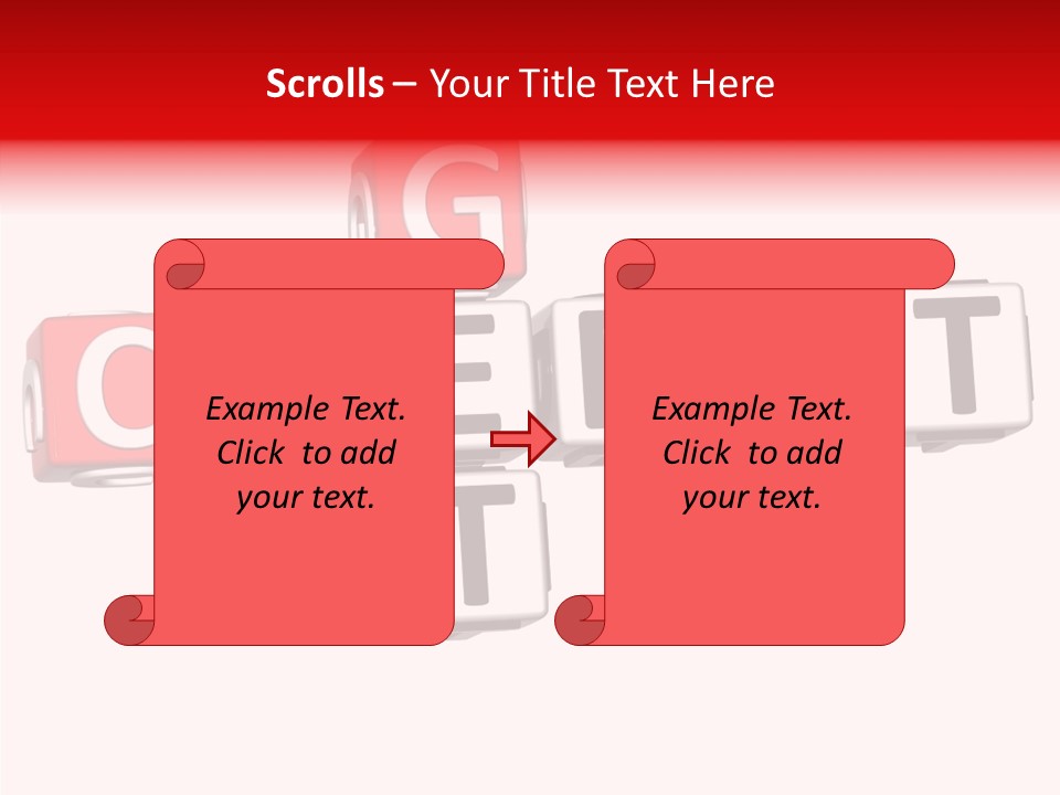 Money Block Creative PowerPoint Template