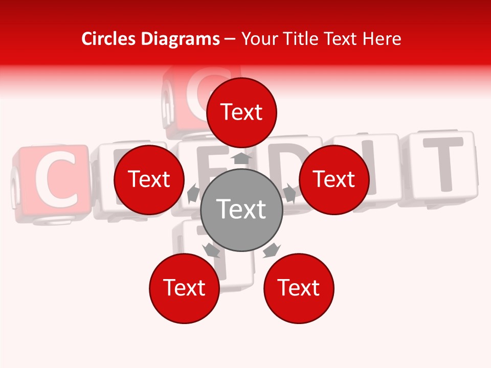 Money Block Creative PowerPoint Template