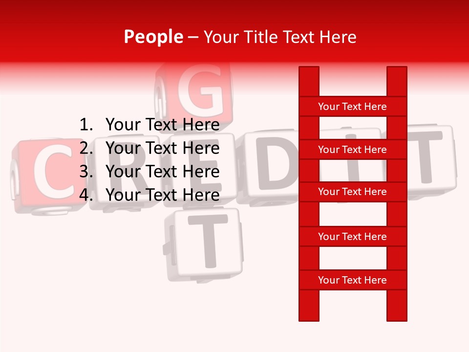 Money Block Creative PowerPoint Template