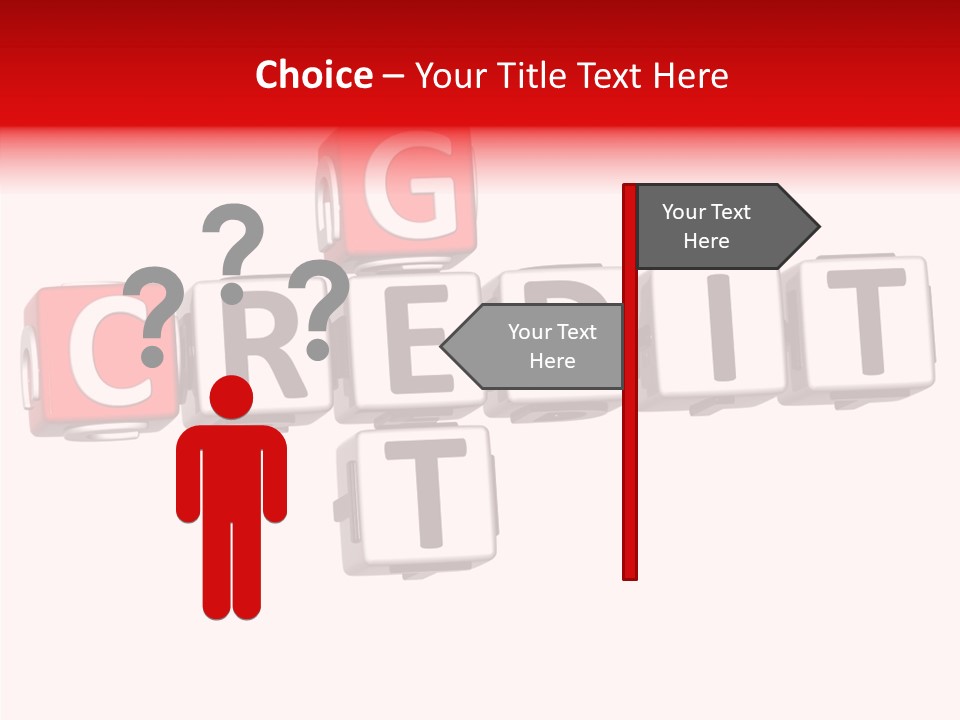 Money Block Creative PowerPoint Template