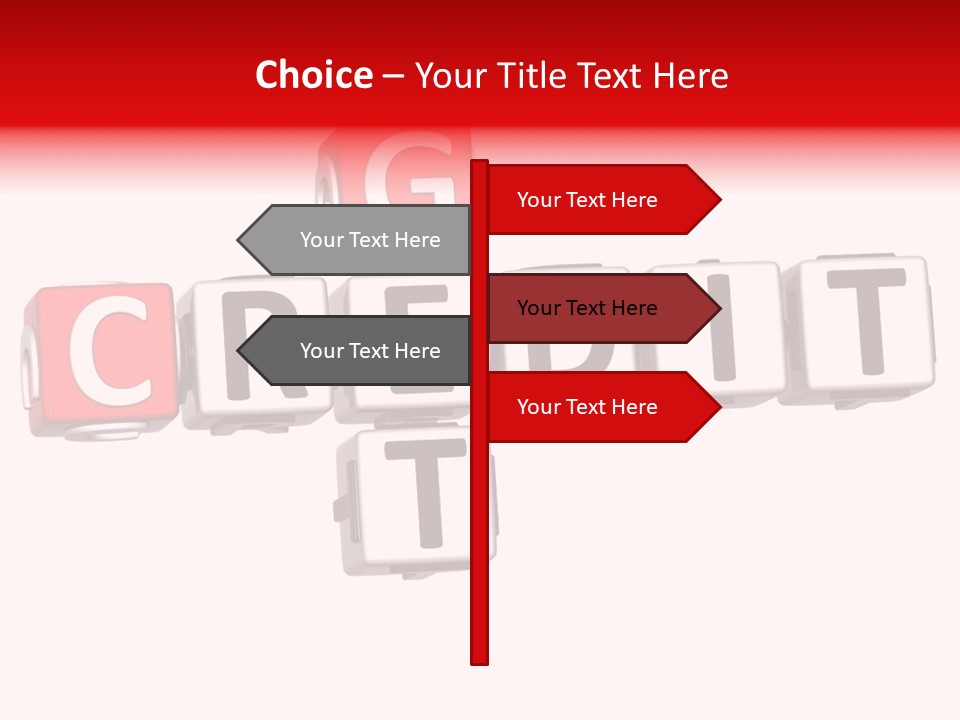 Money Block Creative PowerPoint Template