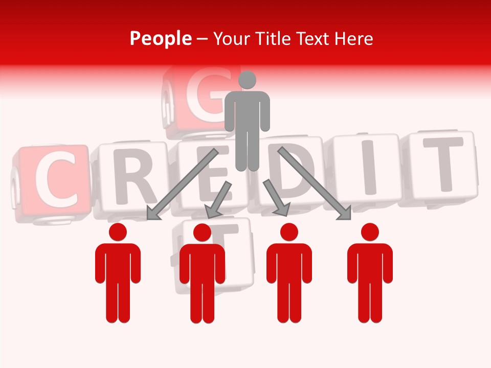 Money Block Creative PowerPoint Template