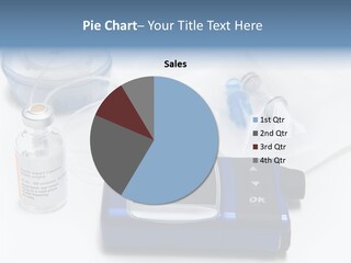 Insulin Pump Diabetic Tubing PowerPoint Template