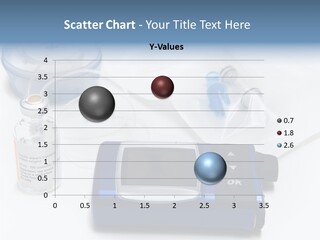Insulin Pump Diabetic Tubing PowerPoint Template