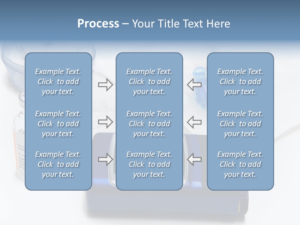 Insulin Pump Diabetic Tubing PowerPoint Template
