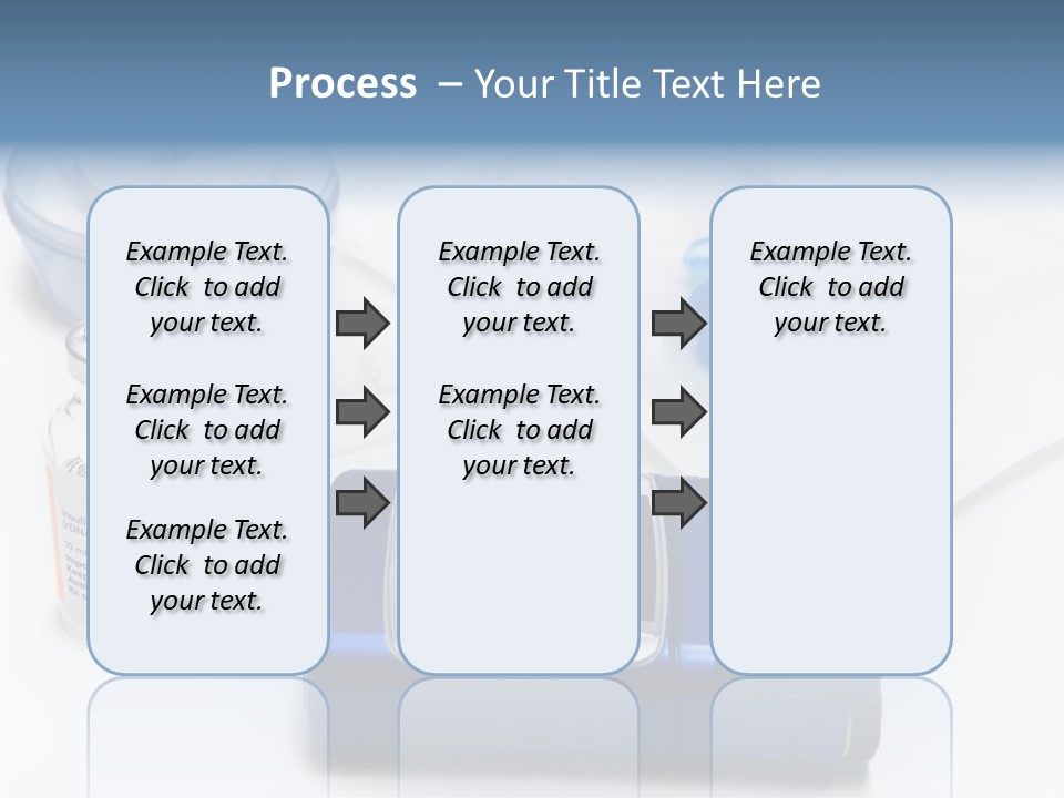 Insulin Pump Diabetic Tubing PowerPoint Template