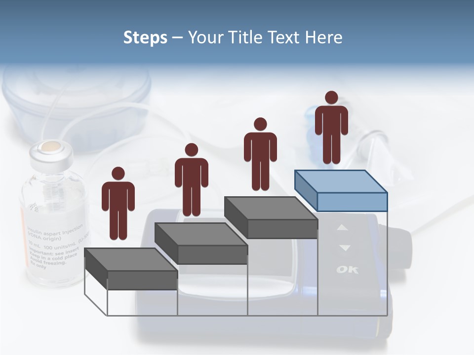 Insulin Pump Diabetic Tubing PowerPoint Template