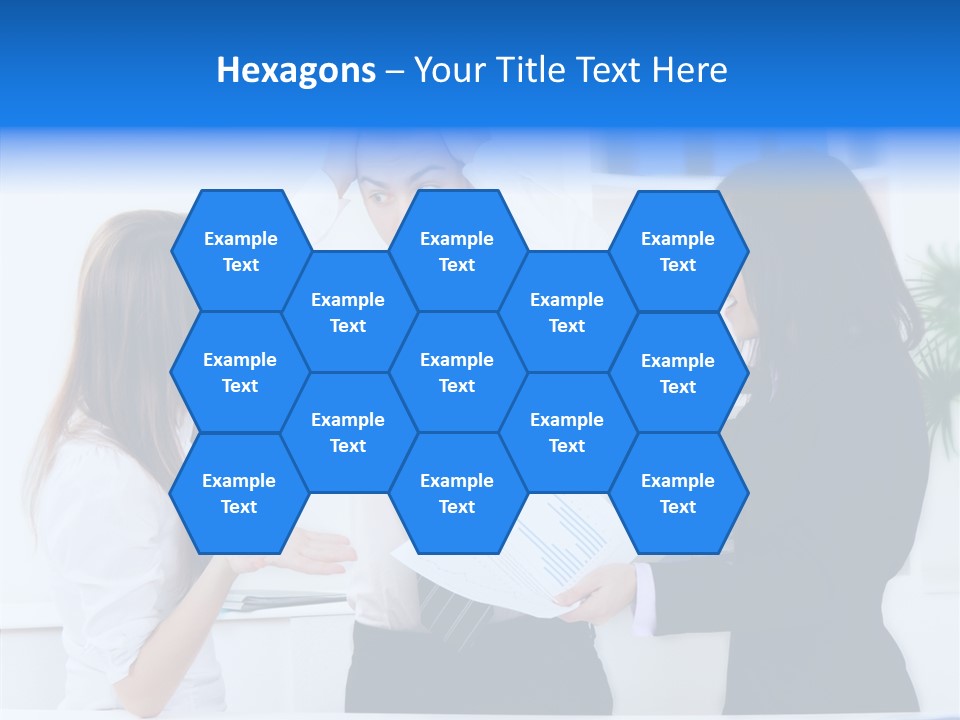 Executive Desk Problem PowerPoint Template