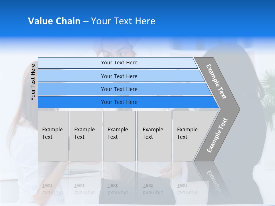 Executive Desk Problem PowerPoint Template