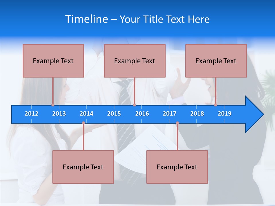 Executive Desk Problem PowerPoint Template