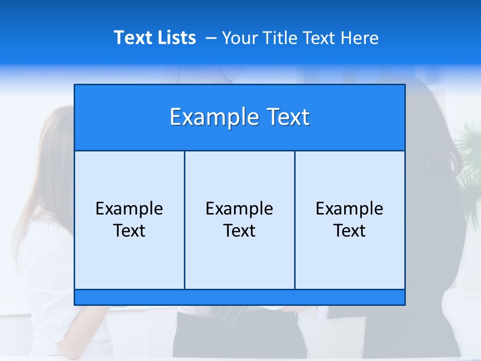 Executive Desk Problem PowerPoint Template