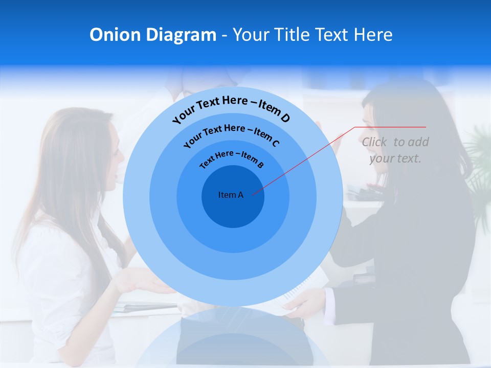 Executive Desk Problem PowerPoint Template