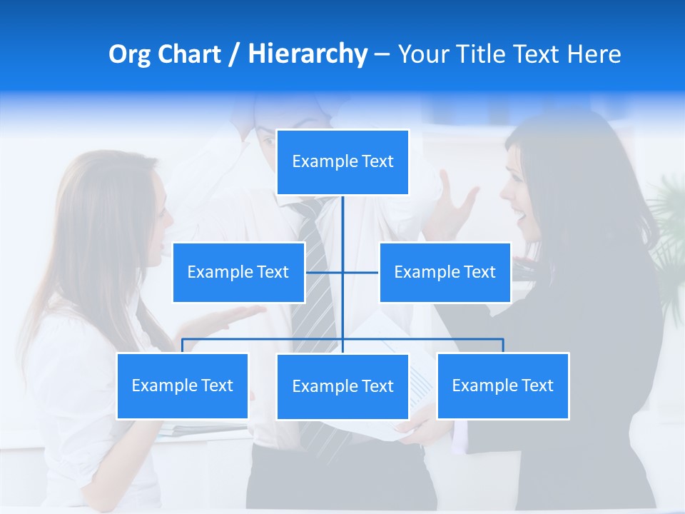 Executive Desk Problem PowerPoint Template