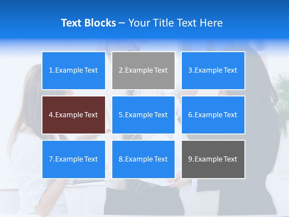 Executive Desk Problem PowerPoint Template