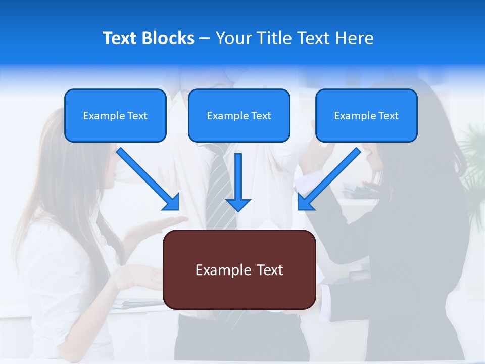 Executive Desk Problem PowerPoint Template