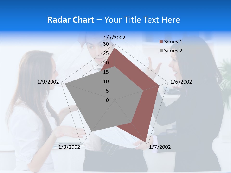 Executive Desk Problem PowerPoint Template